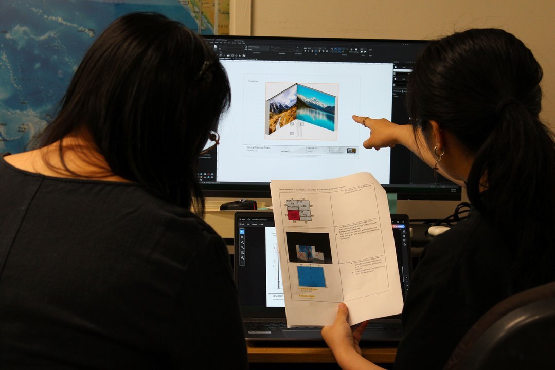 Graphic designer and architect